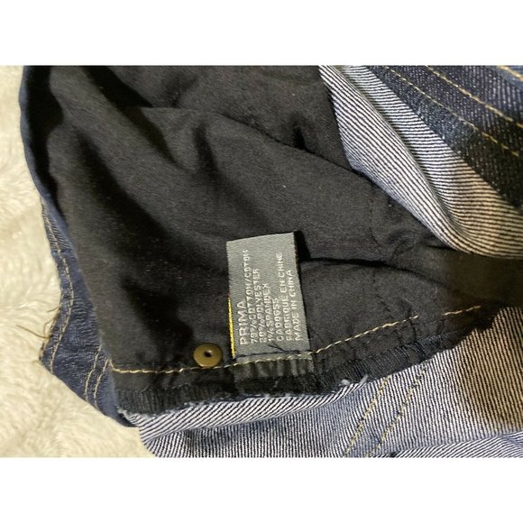 Addition Elle Blue Denim Sz 14 Straight Leg Stretch Women's Jeans 36x33 Msrd - Picture 12 of 12